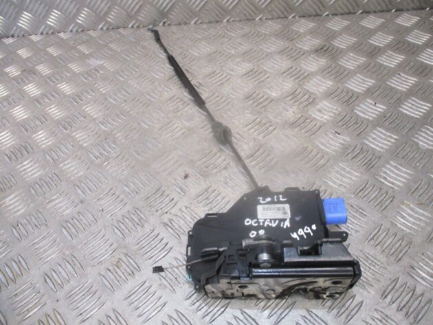 2012 GENUINE SKODA OCTAVIA REAR RIGHT DRIVER SIDE DOOR LOCK MECHANISM OSR - Image 3