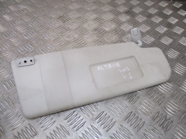 2012 GENUINE SKODA OCTAVIA FRONT LEFT PASSENGER SIDE SUNVISOR 1Z0857552 - Image 3