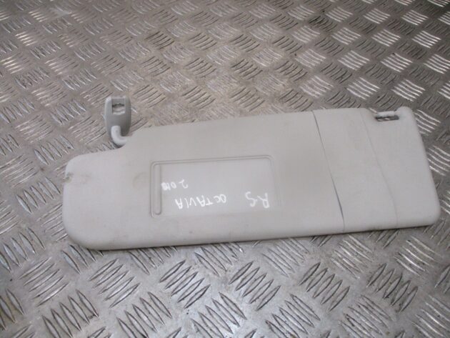 2012 GENUINE SKODA OCTAVIA FRONT RIGHT DRIVER SIDE SUNVISOR 1Z0857551 - Image 2