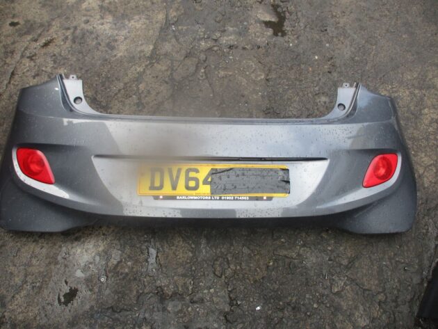 2014 GENUINE HYUNDAI I10 REAR COMPLETE BUMPER - Image 2