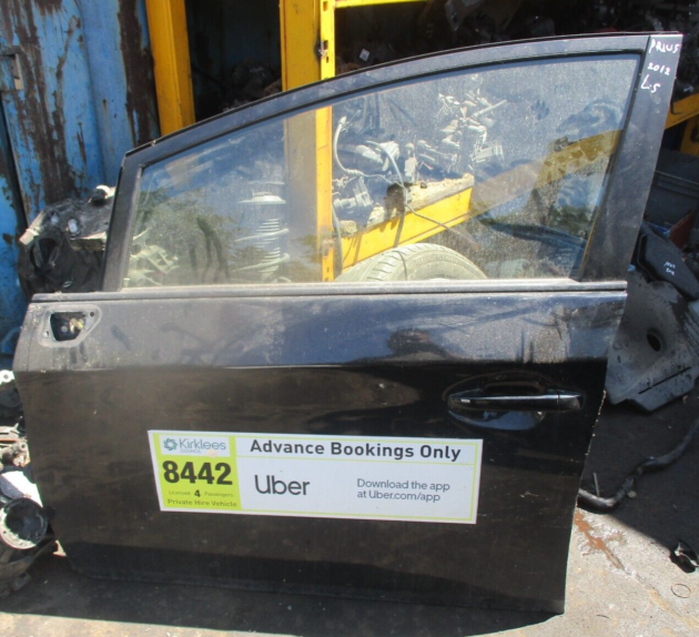 2012 GENUINE TOYOTA PRIUS FRONT LEFT PASSENGER SIDE BARE SHELL DOOR - Image 2
