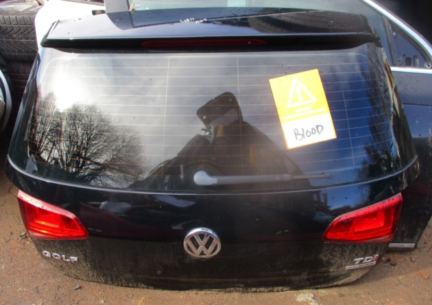 2016 GENUINE VW GOLF MK7 REAR BARE TAILGATE BOOTLID