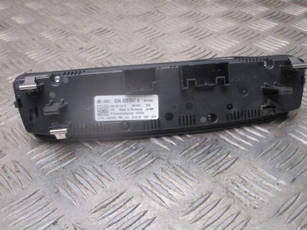 2018 GENUINE AUDI Q2 A/C HEATER CLIMATE CONTROL SWITCH PANEL 83A820047B - Image 5