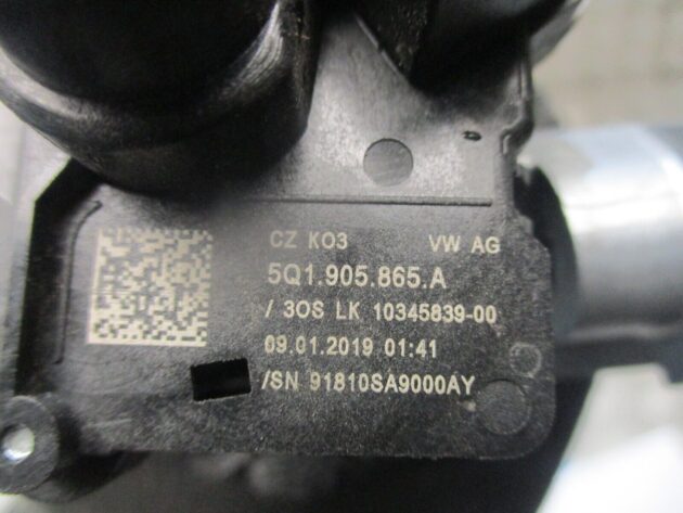 2018 GENUINE AUDI Q2 IGNITION BARREL & KEY 5Q1905865A 1K0905851 - Image 2