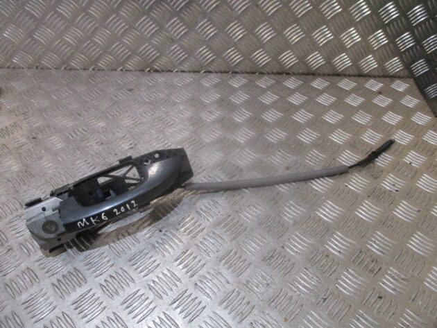 2012 GENUINE VW GOLF MK6 FRONT RIGHT DRIVER SIDE EXTERIOR DOOR HANDLE OSF