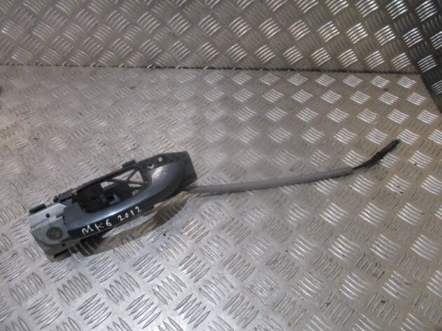 2012 GENUINE VW GOLF MK6 FRONT RIGHT DRIVER SIDE EXTERIOR DOOR HANDLE OSF - Image 2