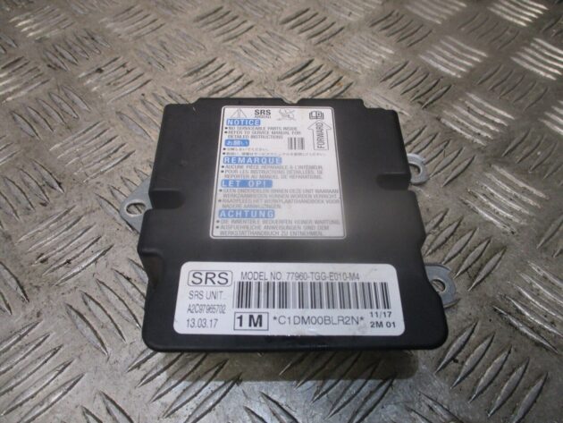 2019 GENUINE HONDA CIVIC SRS AIRBG ECU CONTROL MODULE 77960-TGG-E010-M4