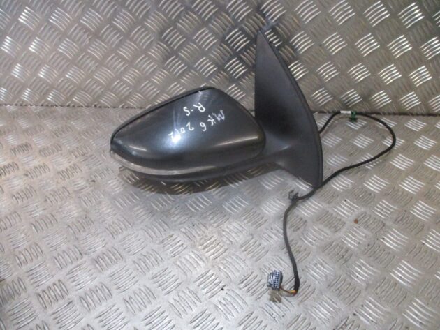 2012 VW GOLF MK6 FRONT RIGHT DRIVER SIDE DOOR WING MIRROR 5K0857502C - Image 4