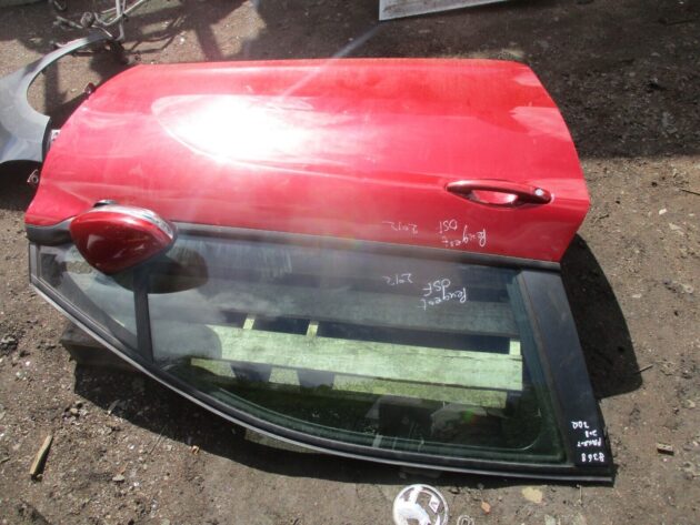2012 GENUIINE PEUGEOT 208 3DR FRONT RIGHT DRIVER SIDE BARE DOOR IN GOOD CONDITIO - Image 3