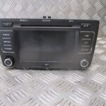 2012 SKODA OCTAVIA RADIO MULTIMEDIA STEREO CD PLAYER HEAD UNIT 1Z0035156F