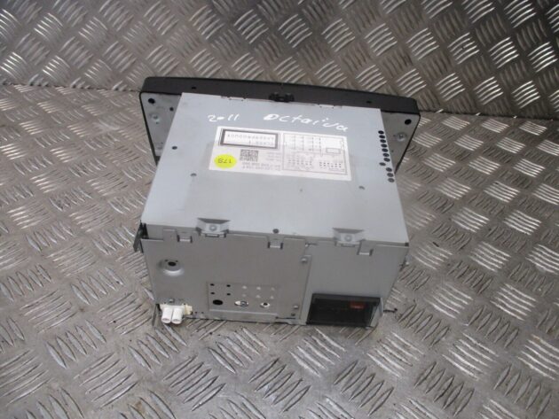 2012 SKODA OCTAVIA RADIO MULTIMEDIA STEREO CD PLAYER HEAD UNIT 1Z0035156F - Image 5