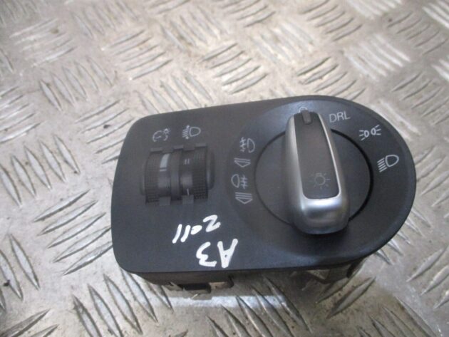 2012 GENUINE AUDI A3 8P HEADLIGHT CONTROL SWITCH 8P0919094 - Image 2
