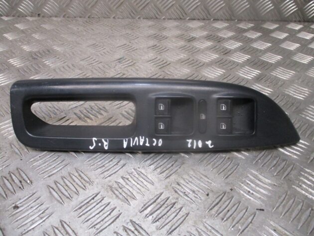 2012 GENUINE SKODA OCTAVIA FRONT RIGHT DRIVER SIDE WINDOW SWITCH 1Z2867172