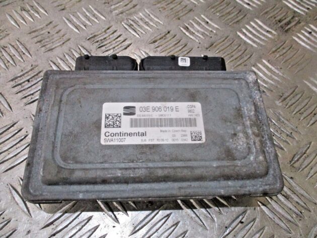 2014 GENUINE SEAT IBIZA 1.2 PETROL ENGINE ECU CONTROL MODULE 03E906019E