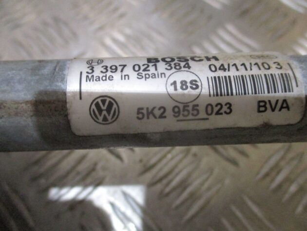 2012 GENUINE VW GOLF MK6 FRONT WINDSCREEN WIPER MOTOR LINKAGE 5K2955023 - Image 2