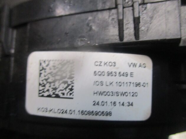 2016 GENUINE AUDI A3 8V STEERING SLIP RING SQUIB 5Q0953549E - Image 2