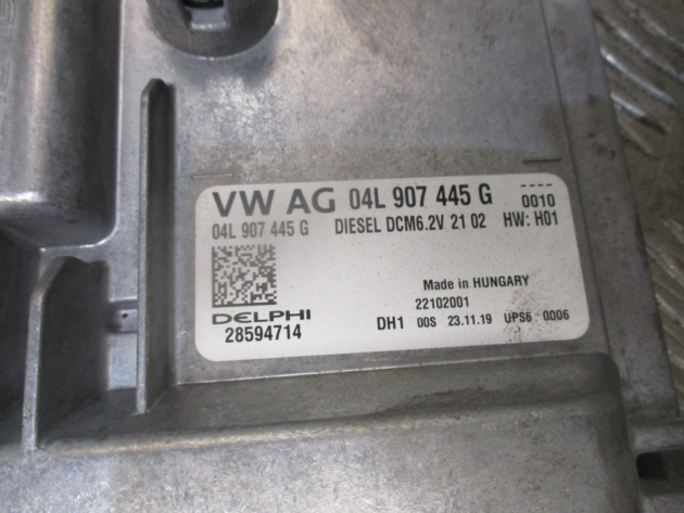 2019 GENUINE AUDI A3 8V ENGINE ECU CONTROL UNIT MODULE 04L907445G - Image 2