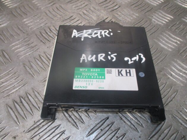 2013 GENUINE TOYOTA AURIS MPX BODY CONTROL MODULE ECU 89221-02500
