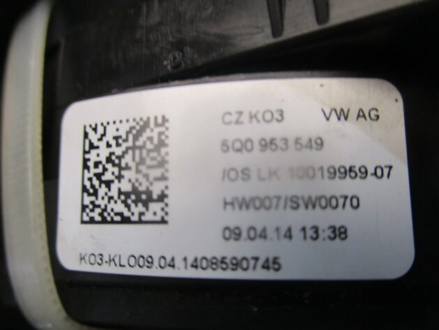2014 GENUINE SEAT LEON STEERING SQUIB SLIP RING 5Q0953549 - Image 2