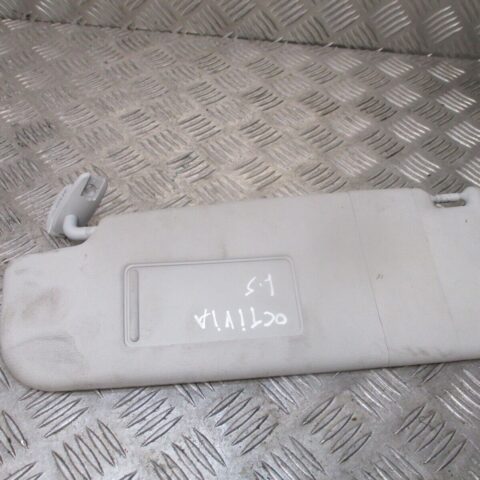 2012 GENUINE SKODA OCTAVIA FRONT LEFT PASSENGER SIDE SUNVISOR