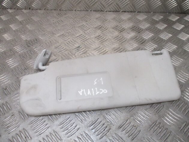 2012 GENUINE SKODA OCTAVIA FRONT LEFT PASSENGER SIDE SUNVISOR - Image 3