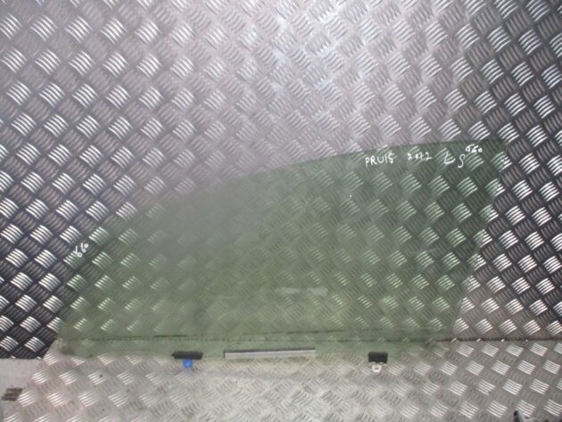 2012 GENUINE TOYOTA PRIUS FRONT LEFT PASSENGER SIDE DOOR WINDOW GLASS - Image 2
