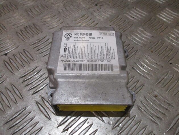 2012 GENUINE VW GOLF MK6 GTD SRS AIRBG ECU CONTROL UNIT MODULE 5C0959655B - Image 3