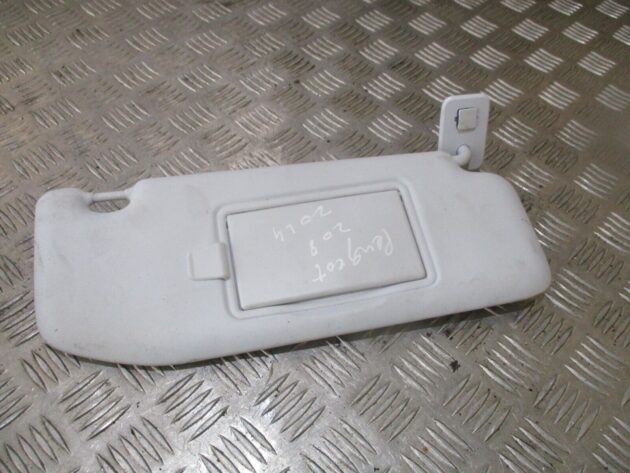 2014 GENUINE PEUGEOT 208 FRONT RIGHT DRIVER SIDE SUNVISOR OSF