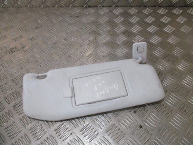 2014 GENUINE PEUGEOT 208 FRONT RIGHT DRIVER SIDE SUNVISOR OSF - Image 3