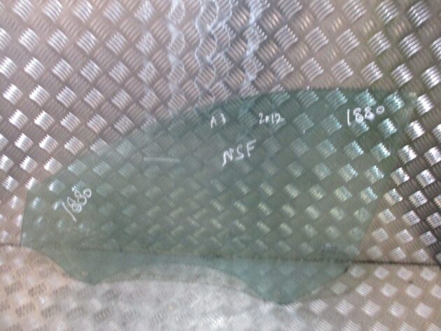 2012 GENUINE AUDI A3 8P FRONT LEFT PASSENGER SIDE DOOR WINDOW GLASS NSF