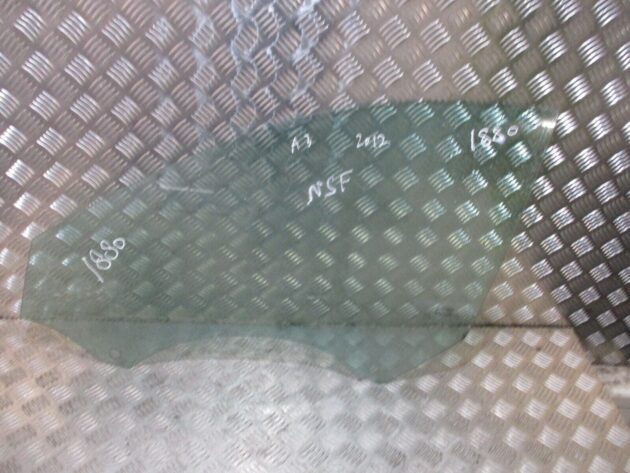 2012 GENUINE AUDI A3 8P FRONT LEFT PASSENGER SIDE DOOR WINDOW GLASS NSF - Image 3