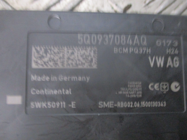 2015 GENUINE VW GOLF MK7 BCM BODY CONTROL MODULE 5Q0937084AQ - Image 2