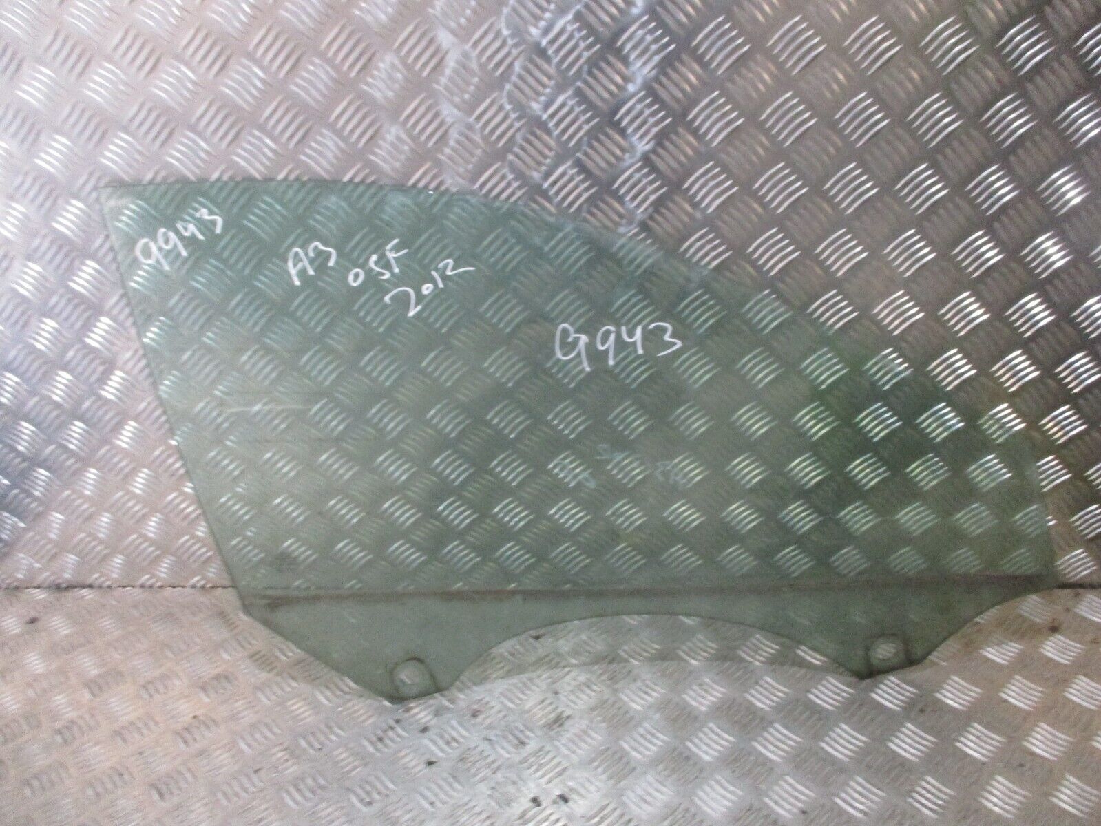 2015 GENUINE AUDI A3 8V REAR RIGHT DRIVER SIDE DOOR WINDOW GLASS OSR