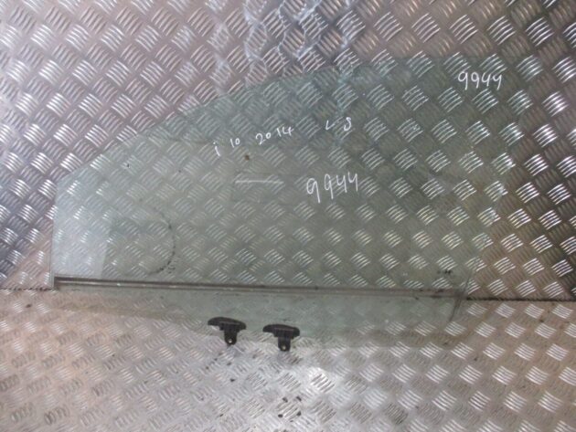 2014 GENUINE HYUNDAI I10 FRONT LEFT PASSENGER SIDE DOOR WINDOW GLASS - Image 2