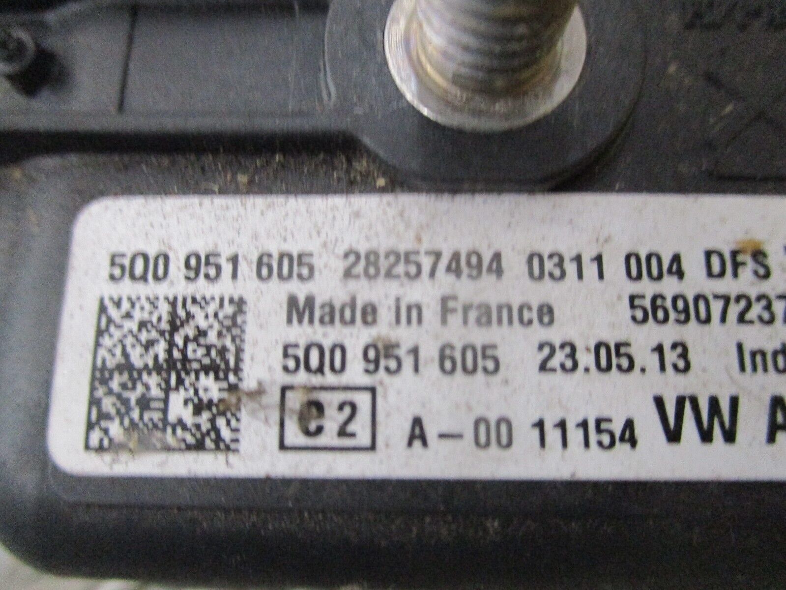 2015 GENUINE VW GOLF MK7 ALARM SIREN HORN 5Q0951605 - Image 2