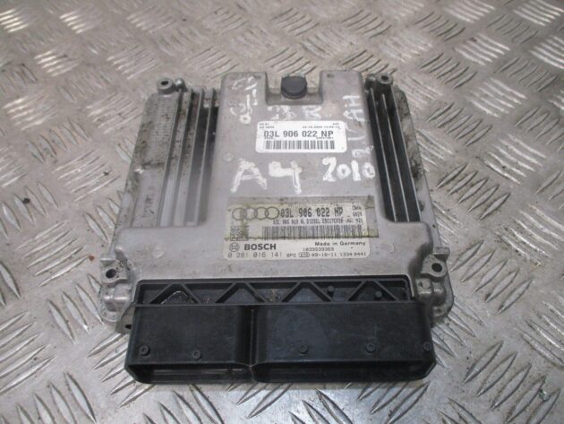 2010 GENUINE AUDI A4 2.0 TDI ENGINE CONTROL MODULE ECU 03L906022NP - Image 3