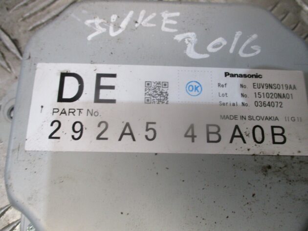 2016 GENUINE NISSAN JUKE STABILISER CONTROL MODULE ECU 292A54BA0B - Image 2