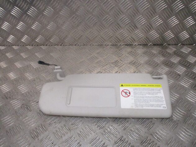 2014 GENUINE VW PASSAT B7 FRONT LEFT PASSENGER SIDE SUNVISOR 3C0857551 - Image 2
