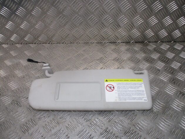 2014 GENUINE VW PASSAT B7 FRONT LEFT PASSENGER SIDE SUNVISOR 3C0857551 - Image 3