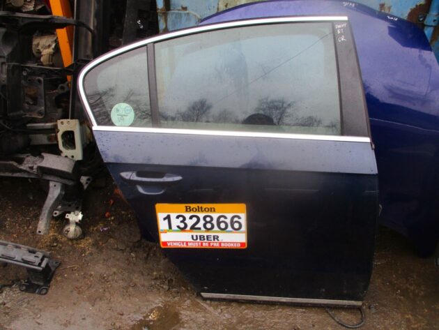 2014 GENUINE VW PASSAT B7 SALOON REAR RIGHT DRIVER SIDE BARE SHELL DOOR - Image 3