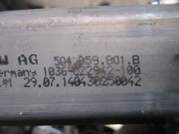 2014 GENUINE VW GOLF MK7 FRONT LEFT PASSENGER SIDE WINDOW MOTOR 5Q4959801B - Image 2