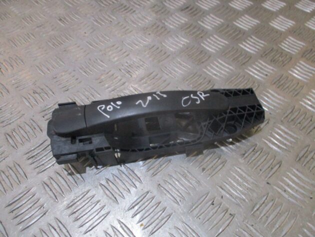2012 GENUINE VW POLO 6R REAR RIGHT DRIVER SIDE EXTERIOR DOOR HANDLE OSR - Image 3