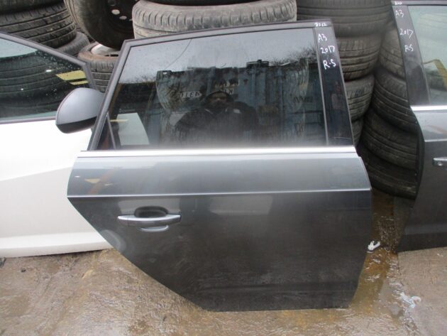 2017 GENUINE AUDI A3 8V HATCHBACK REAR RIGHT DRIVER SIDE BARE SHELL DOOR - Image 3