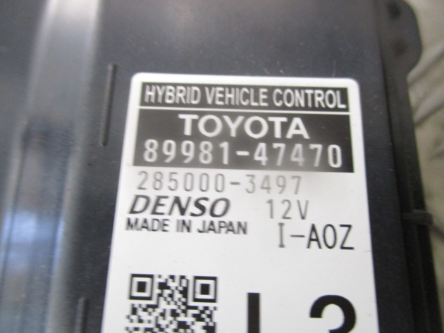 2017 GENUINE TOYOTA PRIUS HYBRID VEHICLE CONTROL MODULE ECU 89981-47470 - Image 2