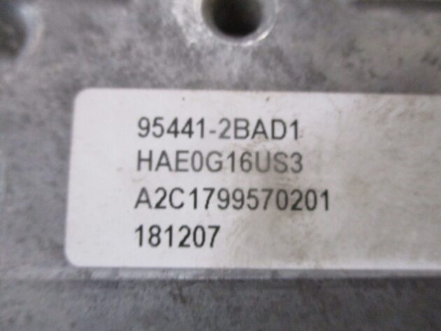 2016 GENUINE KIA NIRO 1.6L PETROL ENGINE ECU CONTROL UNIT MODULE 95441-2BADT - Image 2