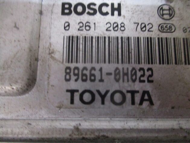 2007 GENUINE TOYOTA AYGO ENGINE ECU CONTROL UNIT MODULE 89661-0H022 - Image 2