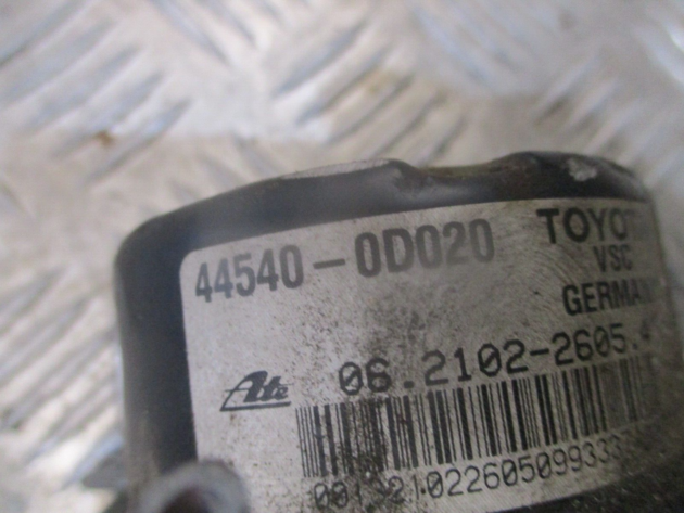 2013 GENUINE TOYOTA YARIS 1.3 PETROL ABS PUMP CONTROL UNI89690-0D050 44540-0D020 - Image 2