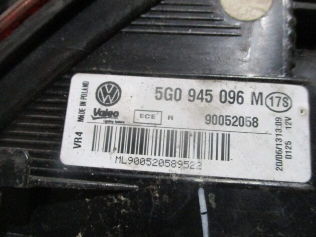 2015 GENUINE VW GOLF MK7 REAR RIGHT DRIVER SIDE TAILLIGHT LAMP 5G0945096M - Image 3