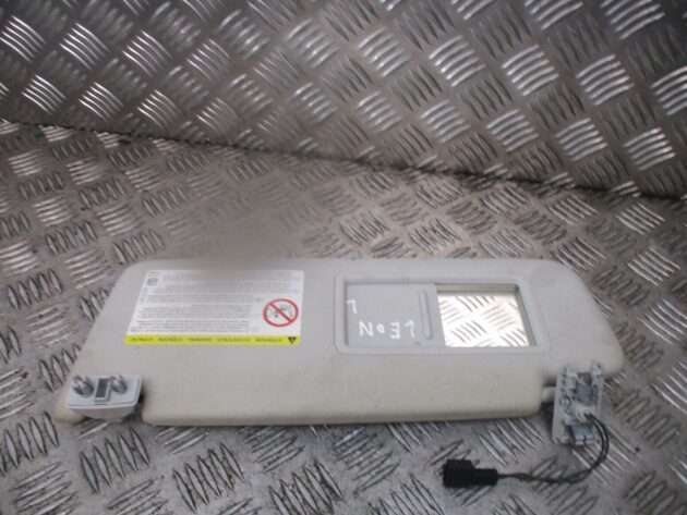 2013 GENUINE SEAT LEON FRONT LEFT PASSENGER SIDE SUN VISOR NSF - Image 3