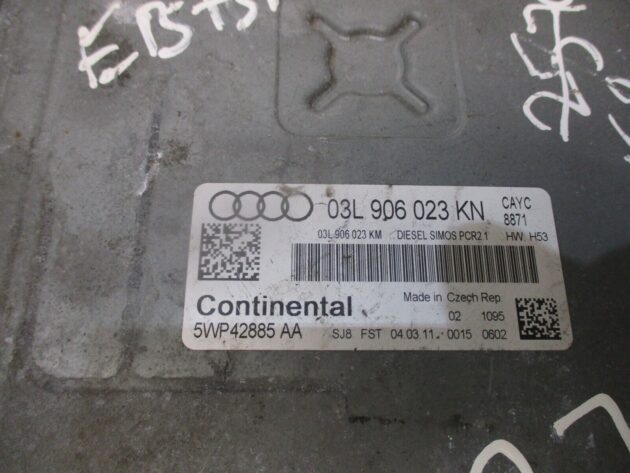 2012 GENUINE VW AUDI SEAT SKODA ECU ENGINE CONTROL UNIT 03L906023KN - Image 2